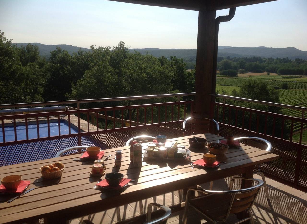 Villa Laurier Rose - Maison avec piscine - Ardèche - 9 personnes in Saint-Alban-Auriolles, Ardèche