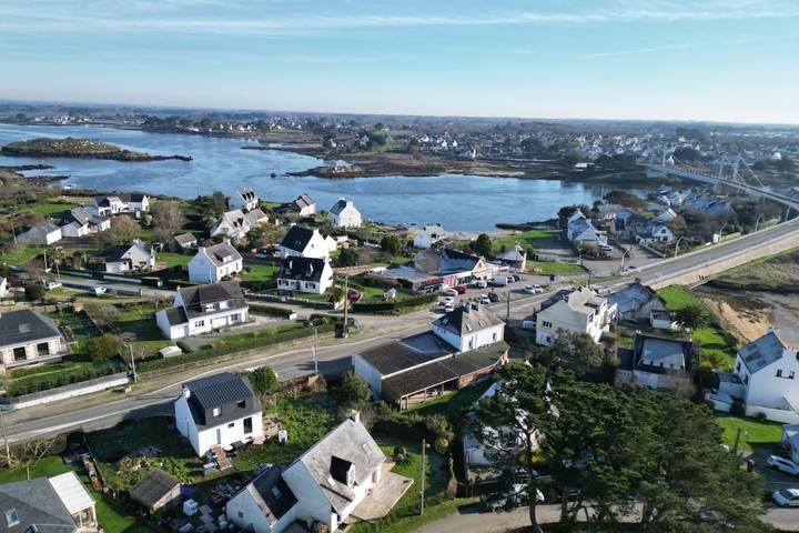 Maison de vacances tout confort - 50m de la Ria in Plouhinec (Morbihan), Côte des Mégalithes