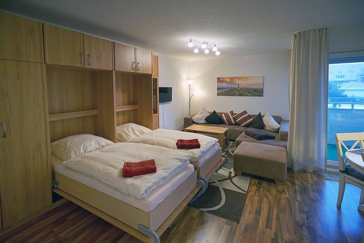 Ferienwohnung für 4 Personen, mit Balkon und Sauna, mit Haustier in Duhnen - 3