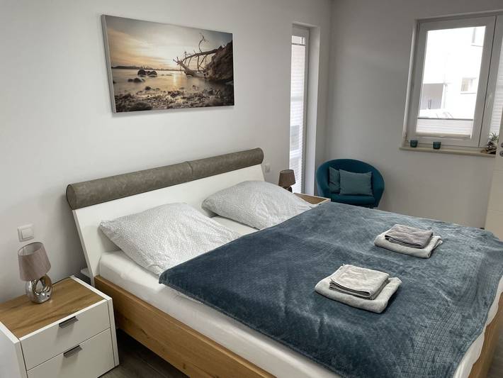Ferienwohnung für 4 Personen, mit Balkon in West Rügen