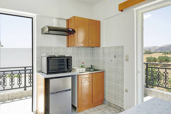 Studio für 2 Personen, mit Balkon und Garten auf Kos - 4