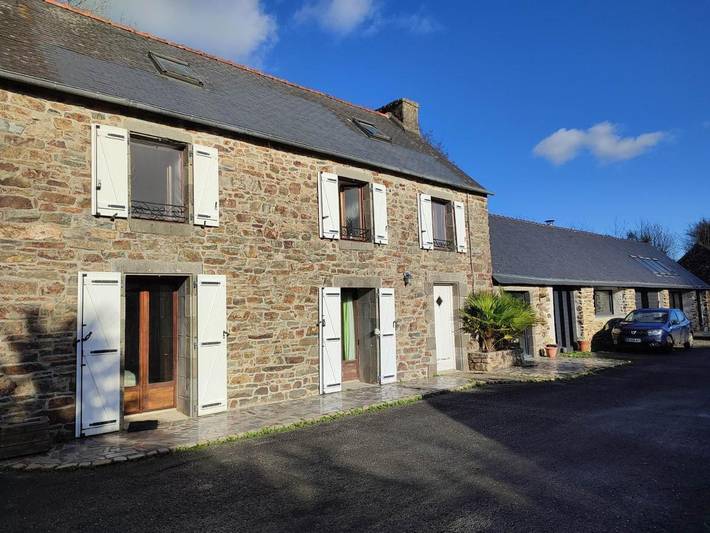 Gîte pour 4 personnes, avec Terrasse et Jardin à Irvillac