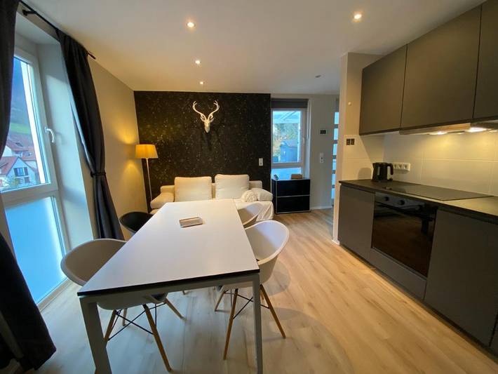 Appartement de vacances pour 4 personnes, avec vue et terrasse