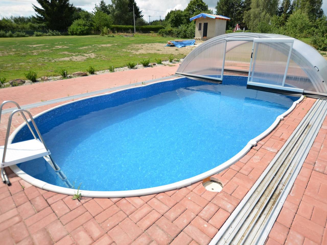 Landhaus im tschechischen Wald mit Pool in Horní Kozolupy, Region Pilsen