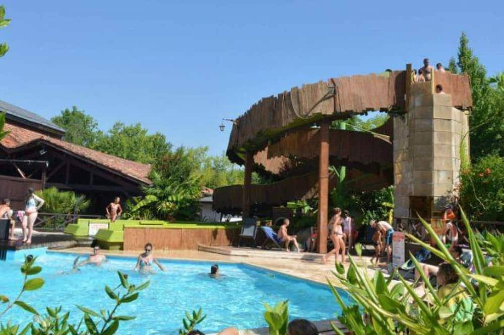 Casa móvil acogedora con terraza in Mézos, Côte d’Argent