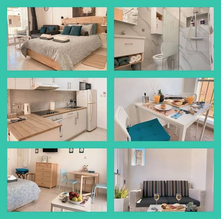 Holiday rental for 3 people, with Balcony and Terrace as well as Pool in Kato Paphos