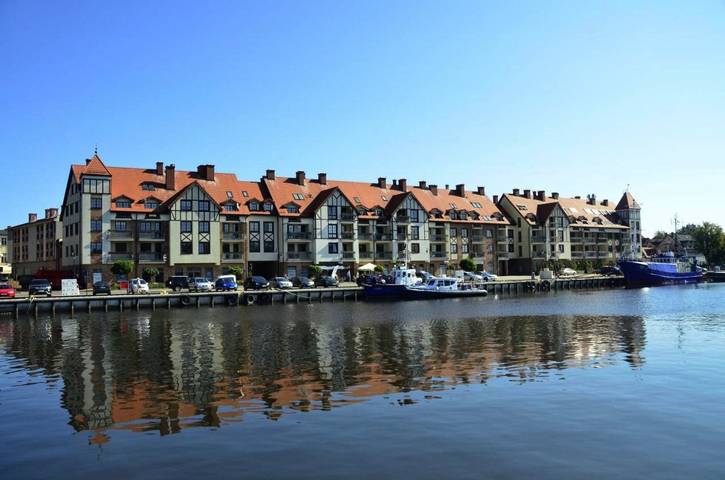 Ferienwohnung für 3 Personen, mit Balkon und Ausblick in Ustka