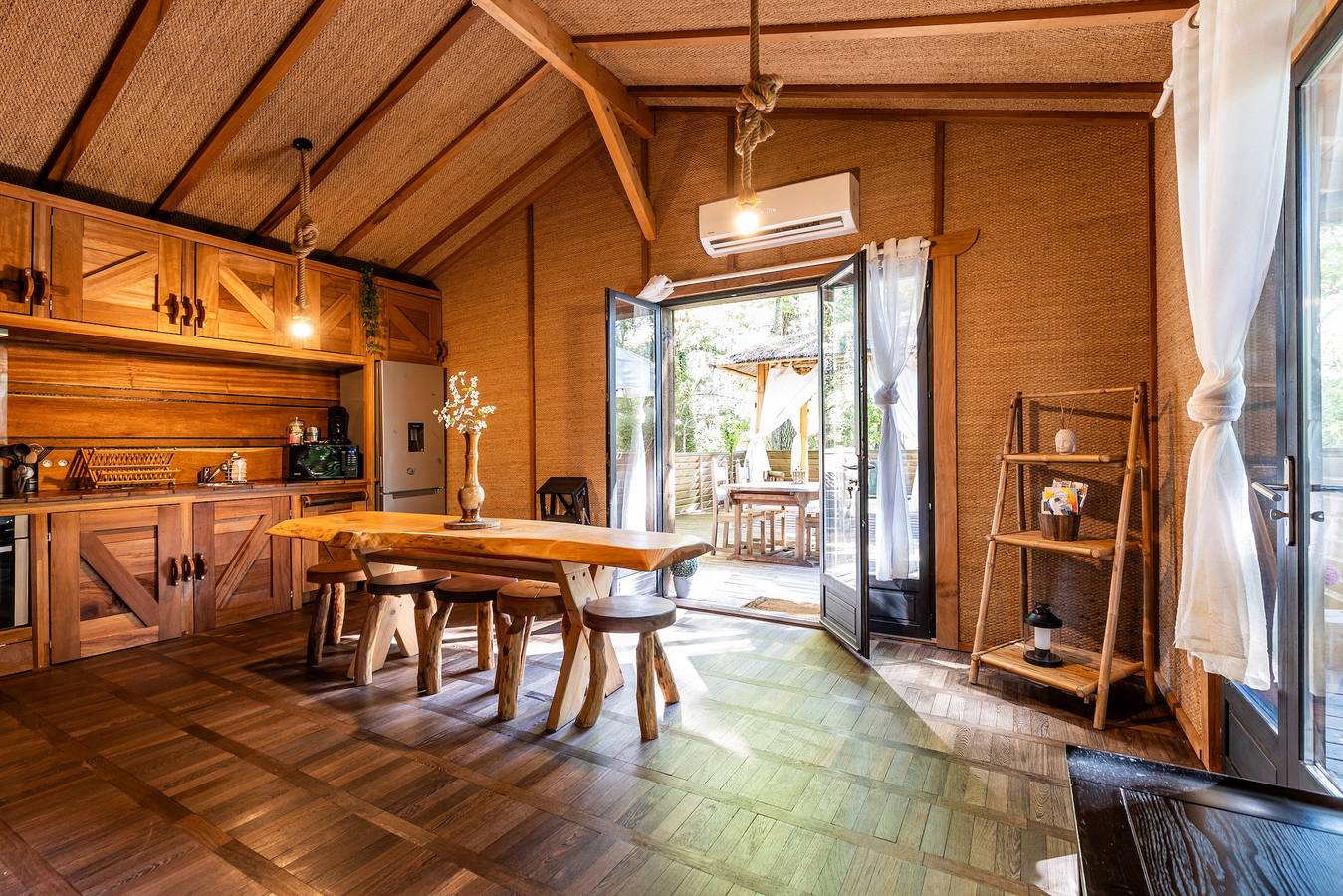 Châlet "Bangli" avec terrasse privée et Wi-Fi in Lac de Lacanau, Lacanau