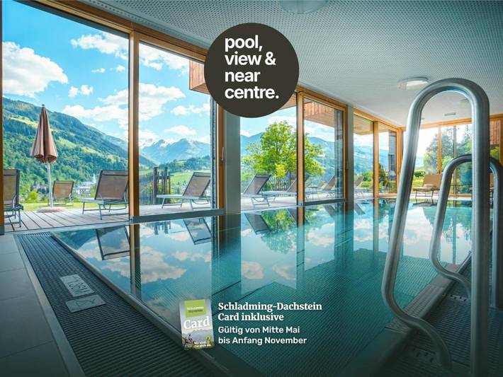 Appart’hôtel pour 2 personnes, avec Balcon et Terrasse ainsi que Jardin et Piscine
