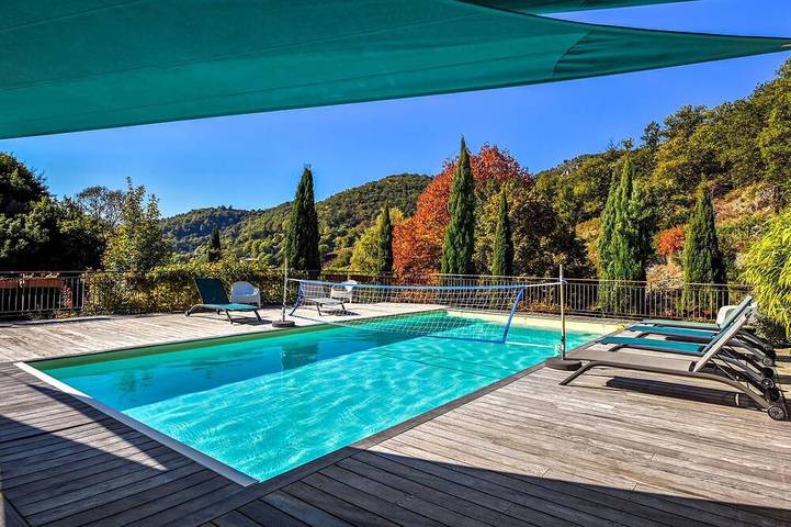 Maison de vacances pour 16 personnes, avec terrasse et jardin