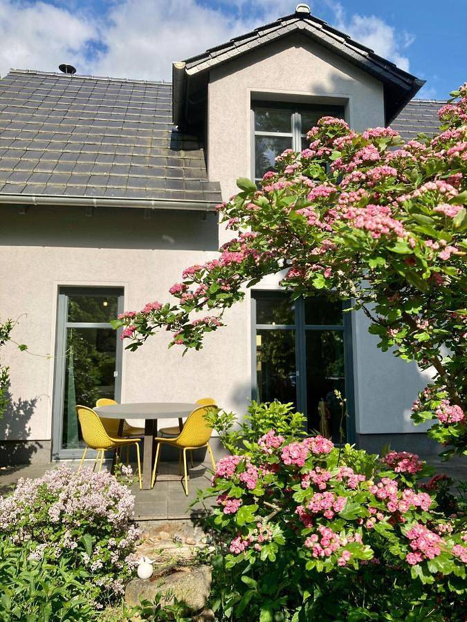Ferienhaus für 4 Personen, mit Terrasse und Garten sowie Ausblick in Potsdam und Umgebung