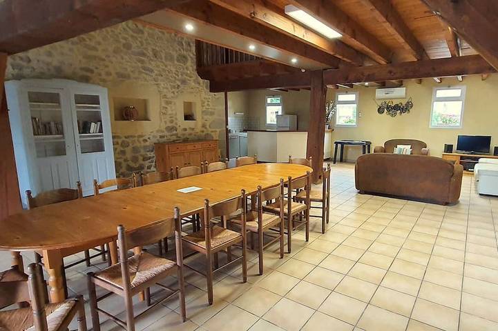Location de vacances pour 13 personnes, avec Terrasse à Baleyssagues - 2