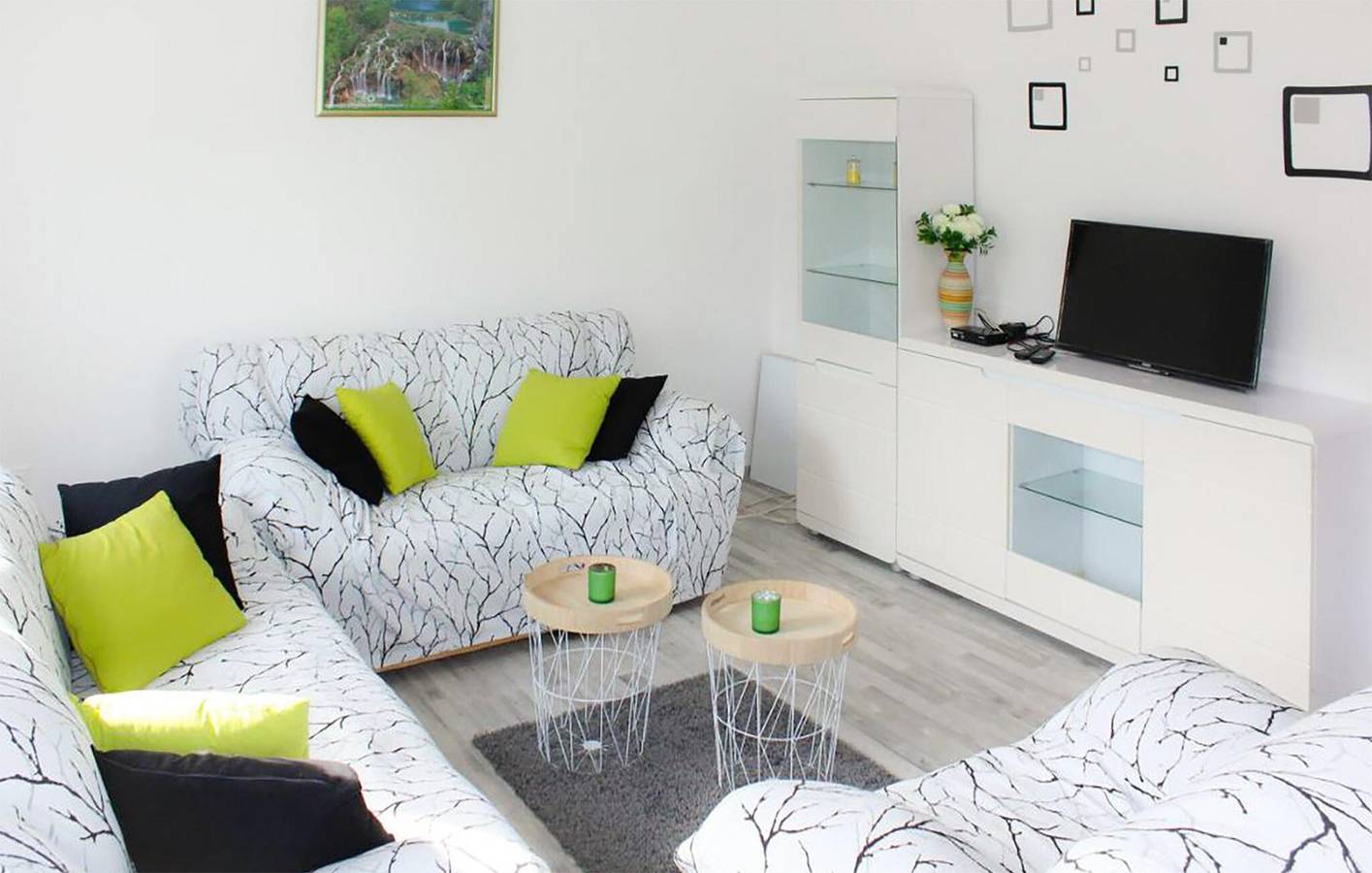 Gemütliche Ferienwohnung mit Terrasse, Grill und WLAN in der Nähe des Flusses Lička Jesenica in Karlovac und Umgebung