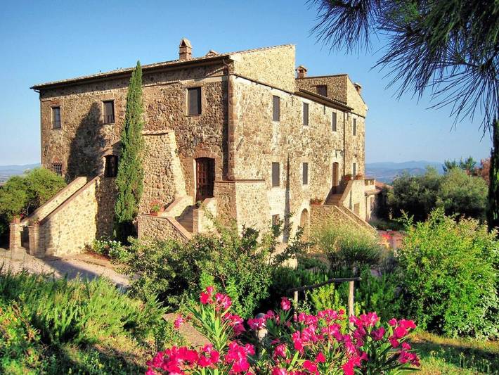 Hotel für 2 Personen, mit Terrasse und Garten sowie Pool in Roccalbegna
