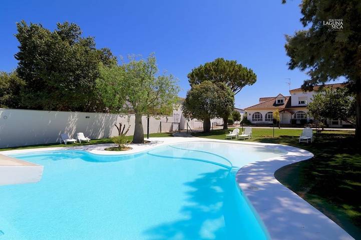 Apartamento para 6 personas, con jardín y piscina en Puerto Real