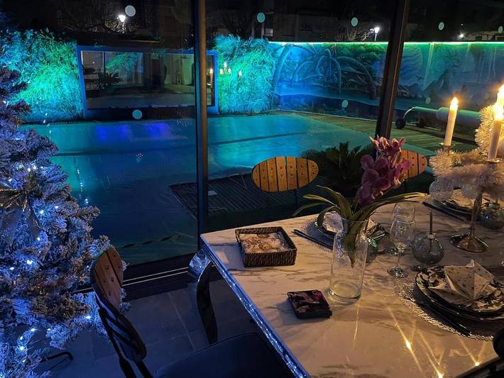 Location de vacances pour 4 personnes, avec jacuzzi ainsi que jardin et piscine, animaux acceptés à Saint-Estève - 4