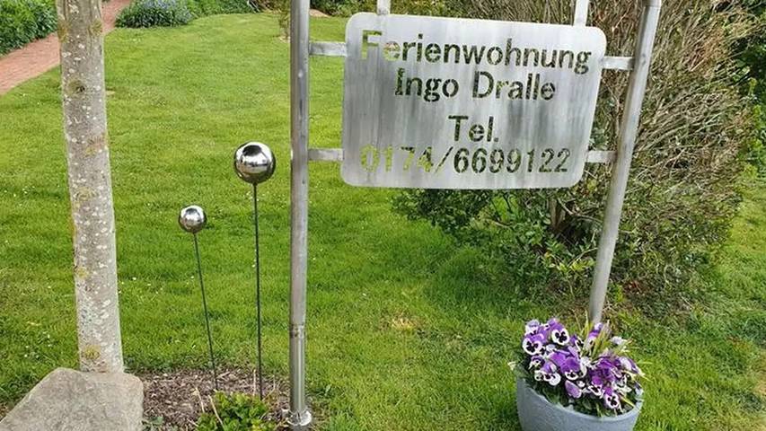Ferienwohnung für 4 Personen, mit Garten, mit Haustier in Krautsand