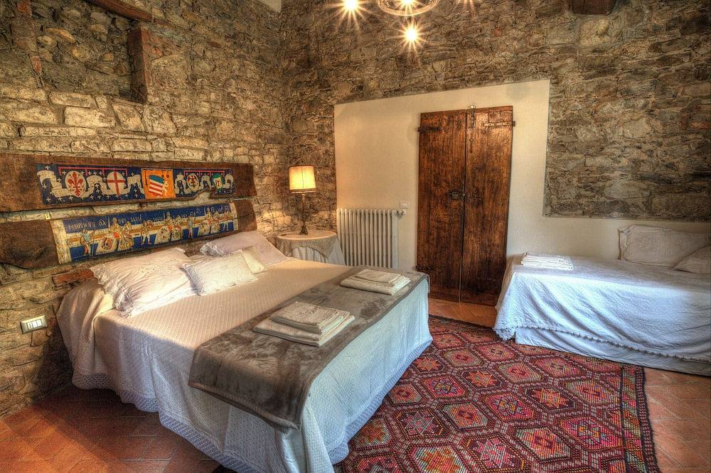 Die Scheune der Villa Buonamici in Vaiano, Prato Provinz