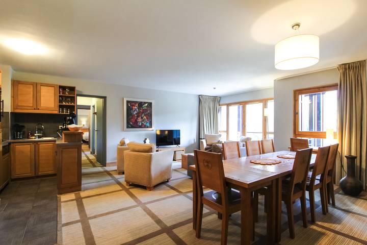 Appartement de vacances pour 8 personnes, avec balcon dans Flaine