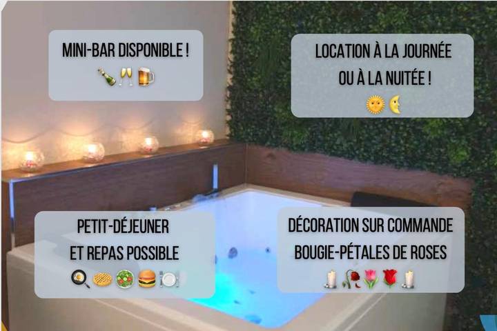 Chambre d’hôte pour 2 personnes, avec Jacuzzi à Aubagne - 3