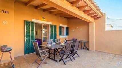 Ferienwohnung in Montuïri, Mallorca Inselmitte für 7 