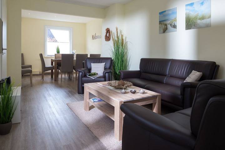 Holiday rental for 9 people, with Terrace and Garden in Norderney