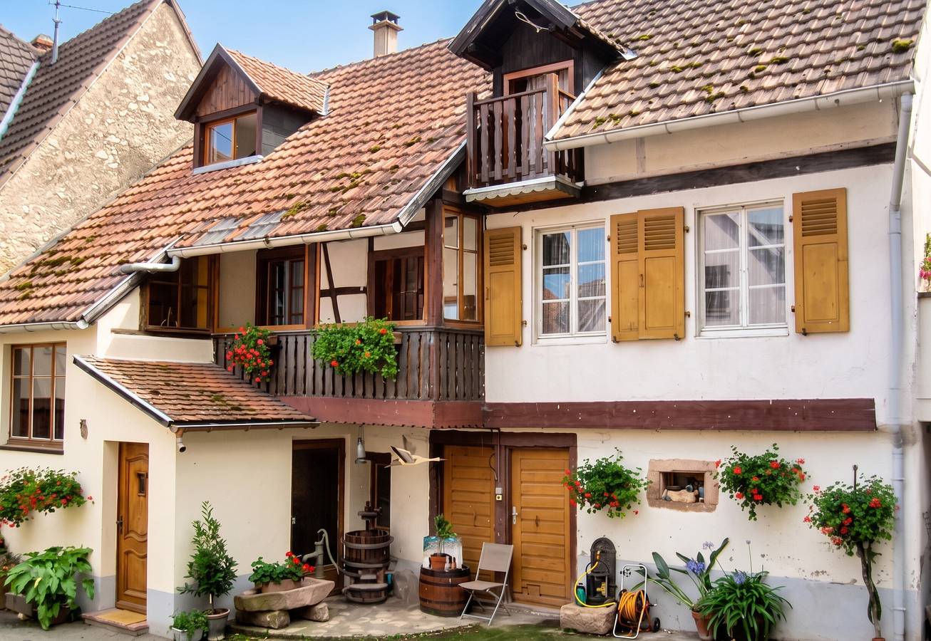 Geräumiges Haus in Ingersheim mit Bergblick in Ingersheim, Rappoltsweiler und Umgebung