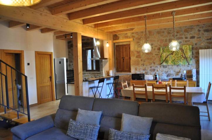 Location de vacances pour 8 personnes, avec balcon et vue à Vinuesa - 3