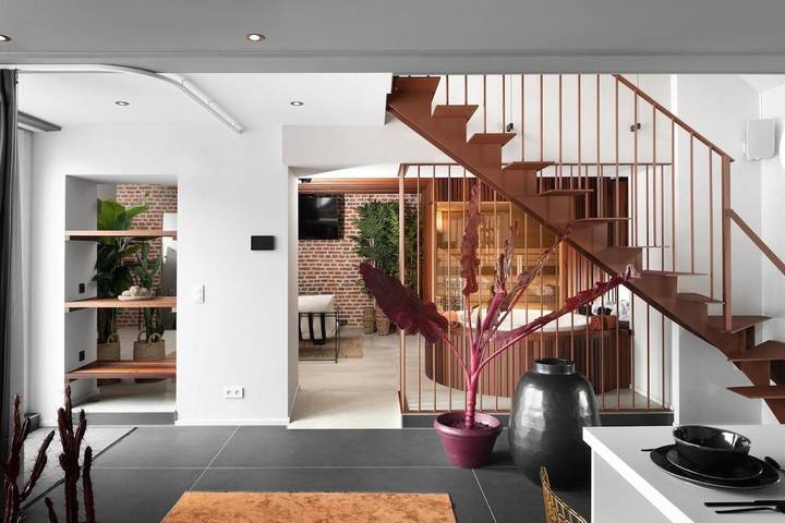 Location de vacances pour 2 personnes, avec Jacuzzi ainsi que Terrasse et Sauna à Soumagne - 4