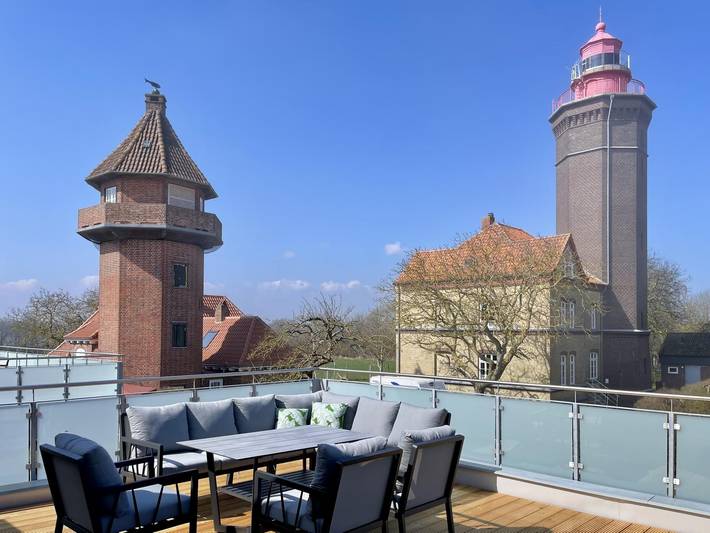 Ferienhaus mit Meerblick für 8 Personen, mit Sauna und Garten sowie Meerblick und Terrasse in Dahme