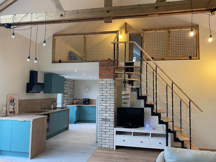Maison de vacances pour 9 personnes, avec Terrasse et Jardin