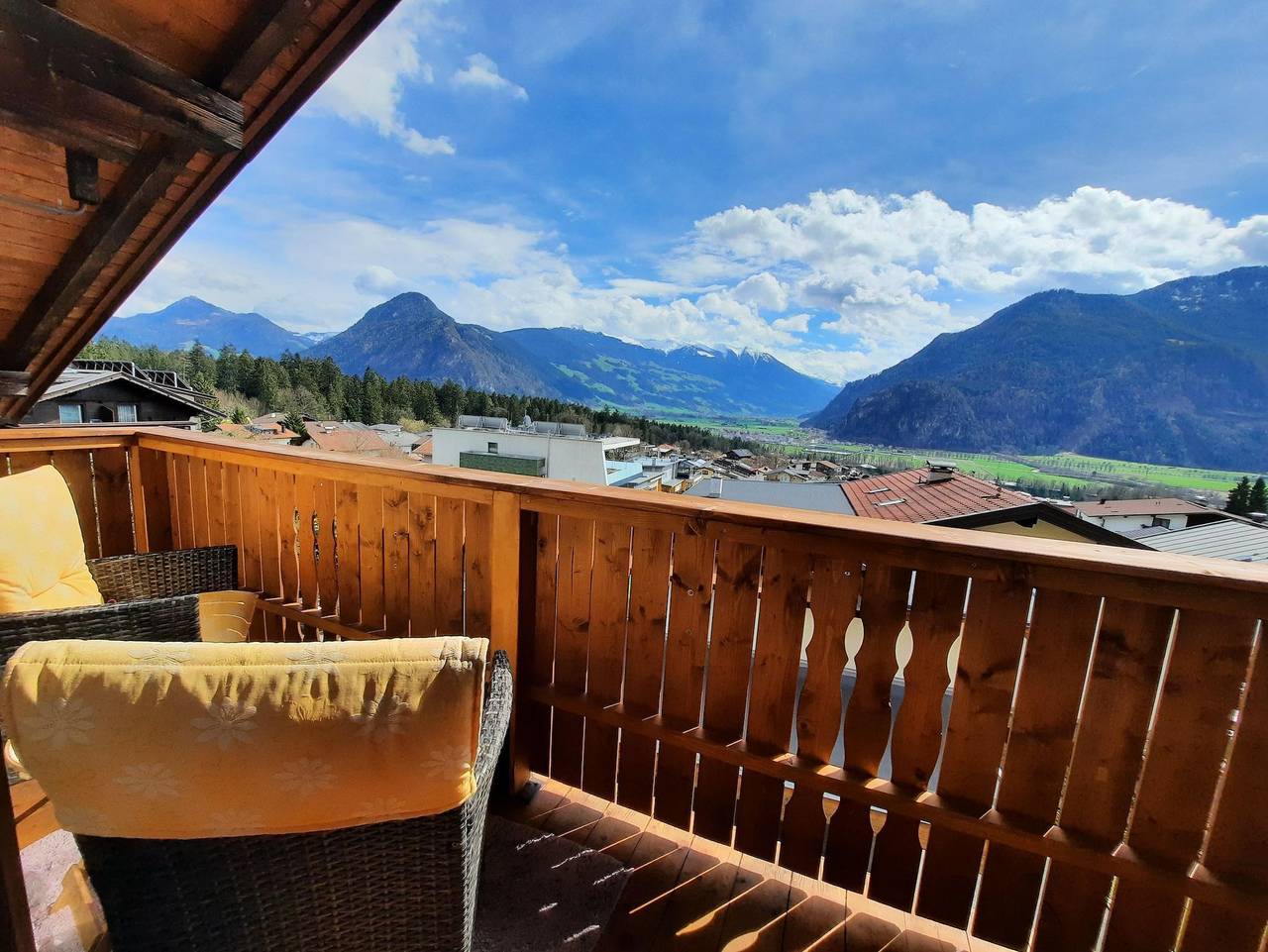 Ganze Ferienwohnung, Panorama - Panorama Wohnung in Wiesing, Kitzbüheler Alpen