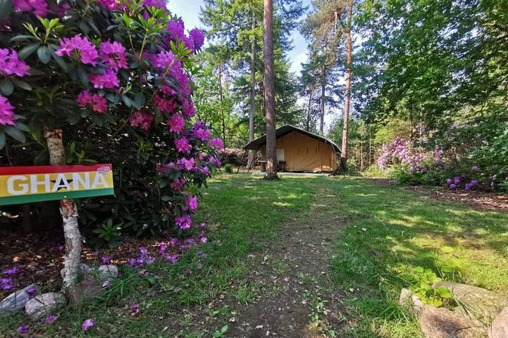 Outdoors Holten - Romantic Safaritent bad in Holten, Twente
