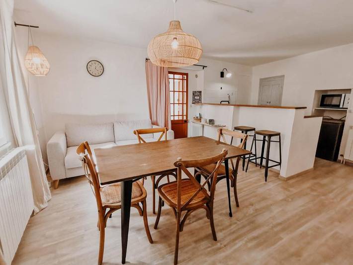 Gîte pour 4 personnes, avec vue à Oppedette