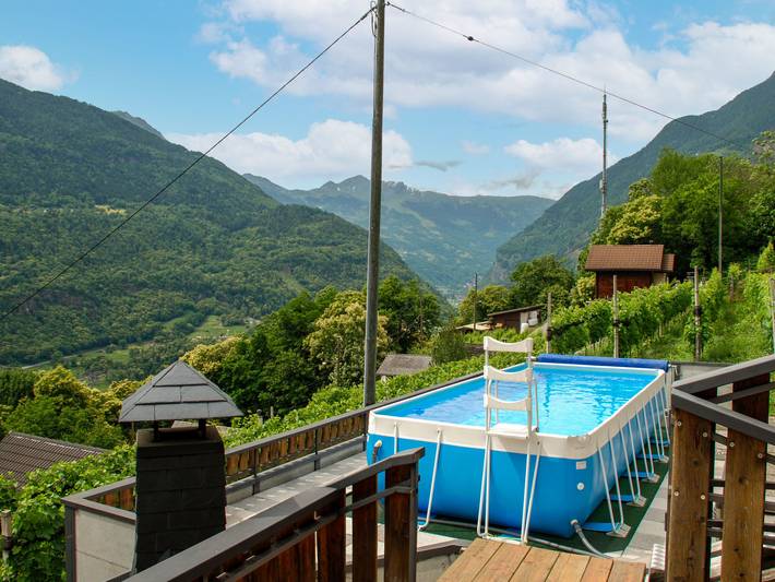Ferienhaus für 6 Personen, mit Terrasse und Garten, mit Haustier im Tessin - 2