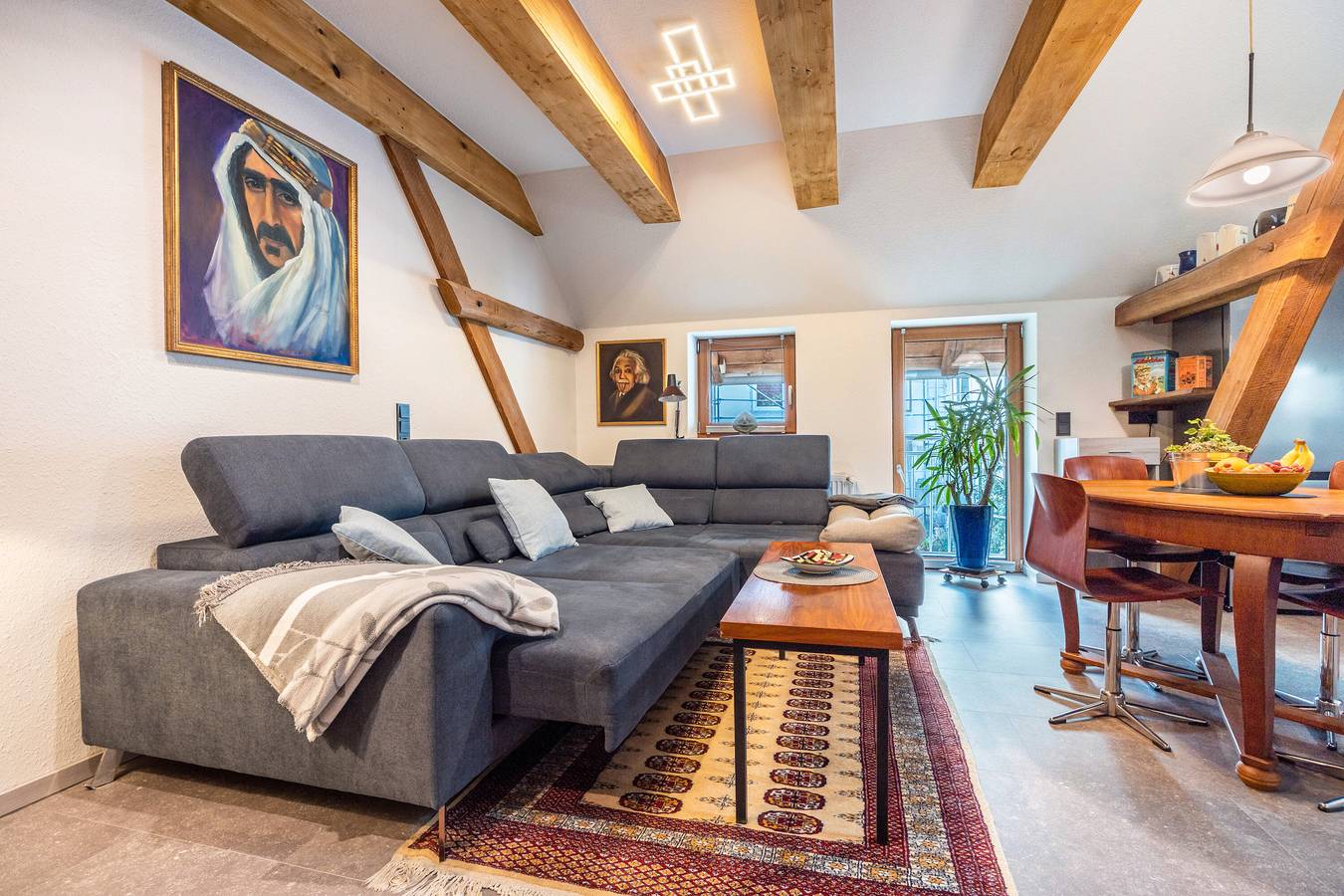 Ganze Wohnung, Offene Galerie-Fewo auf 2 Etagen in Bad Gandersheim, Harzvorland