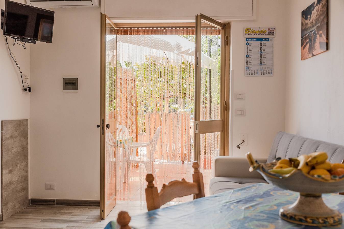 Monolocale intero, Casa Vacanze 'Monolocale Arredato - Le Terrazze' con vista mare, Wi-Fi e aria condizionata in Seccagrande, Ribera