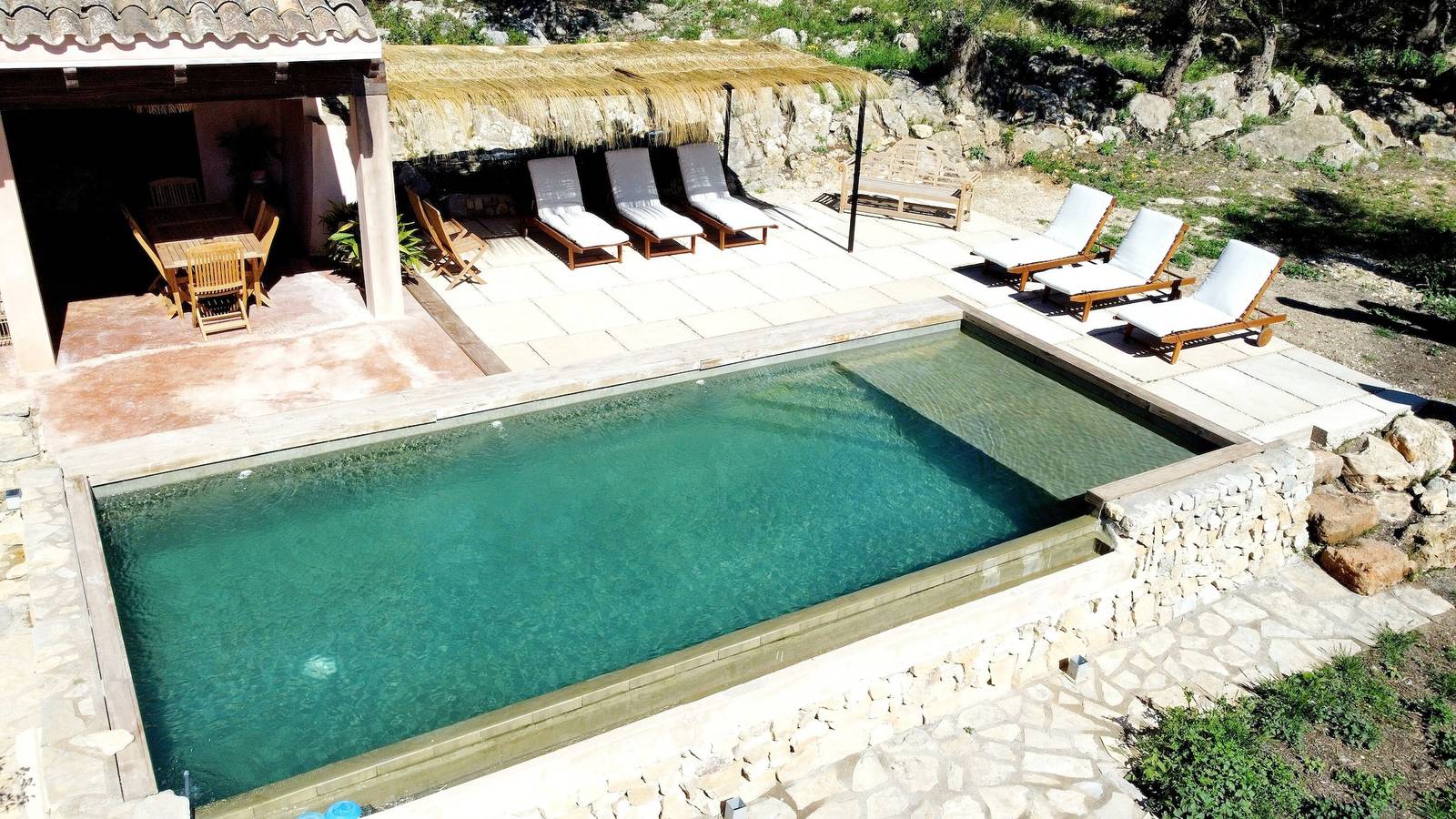 Landhaus Son Lleó mit Pool, Garten und Wlan in Algaida, Mallorca Inselmitte