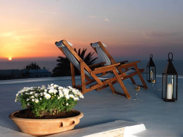 Casa de vacaciones para 7 personas, con vistas al mar en Oia
