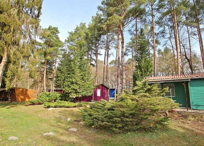 Bungalow für 3 Personen, mit Terrasse und Garten