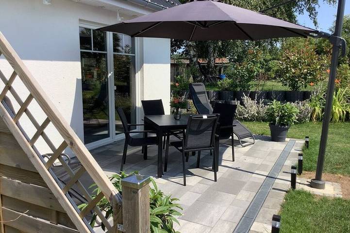 Ferienhaus für 4 Personen, mit Terrasse und Garten in Kröpelin