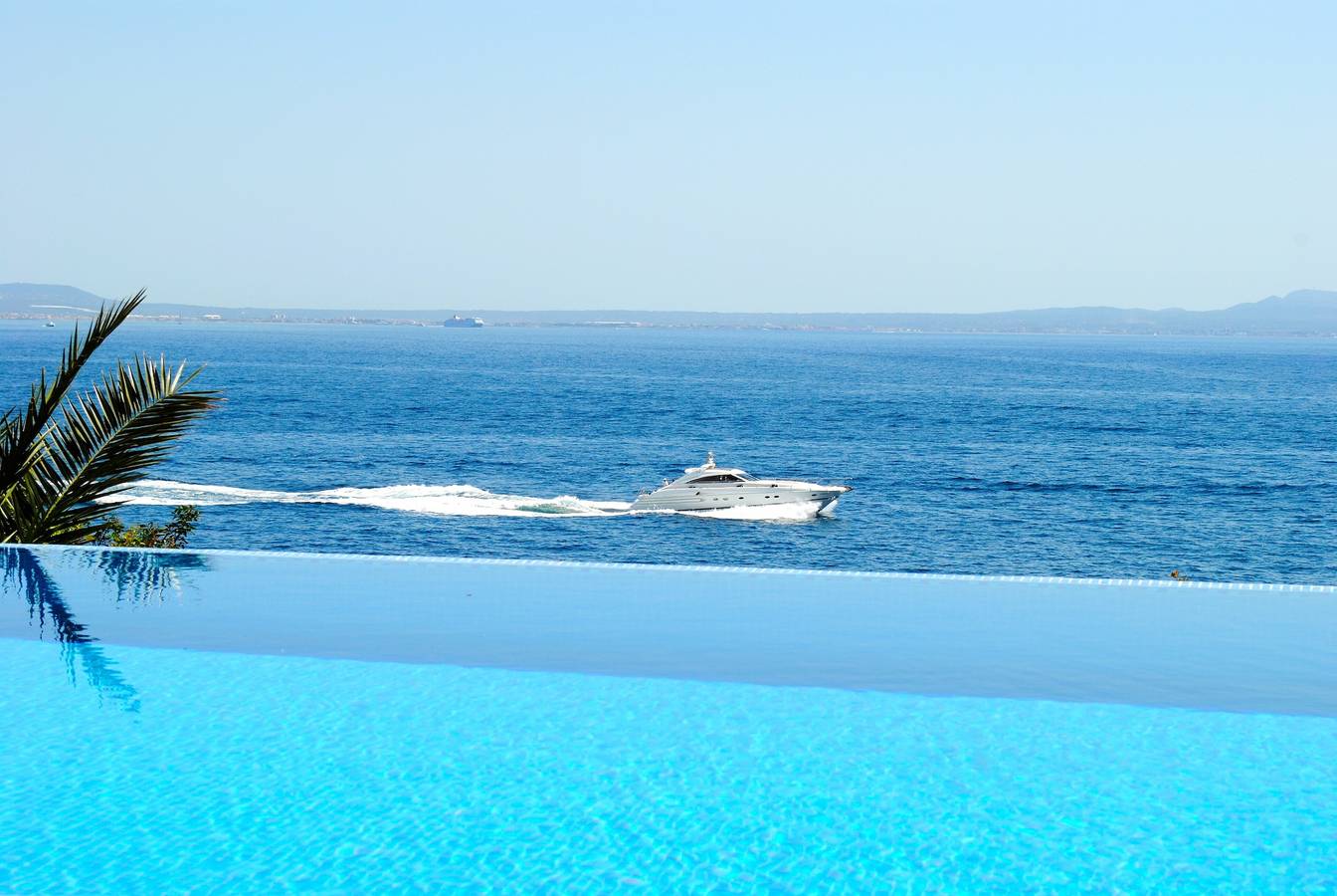 In riva al mare con piscina e jacuzzi - Casa Juan Carlos in Cala Vinyes, Calvià
