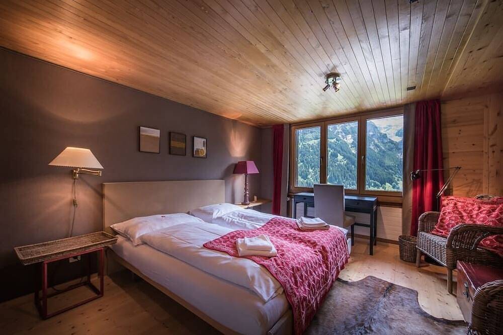 Chalet Luftschloss, Standing Chalet Stunning libero con sorprendente vista sulle montagne in Schwendi b. Grindelwald, Grindelwald
