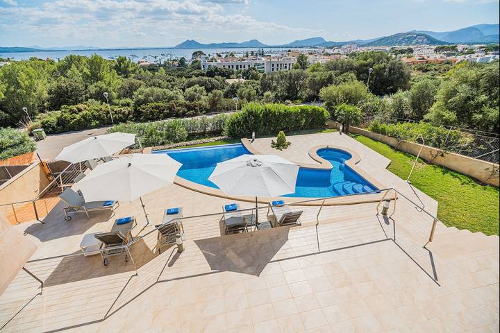 Finca für 8 Personen, mit Meerblick und Pool sowie Garten in Port de Pollença - 2