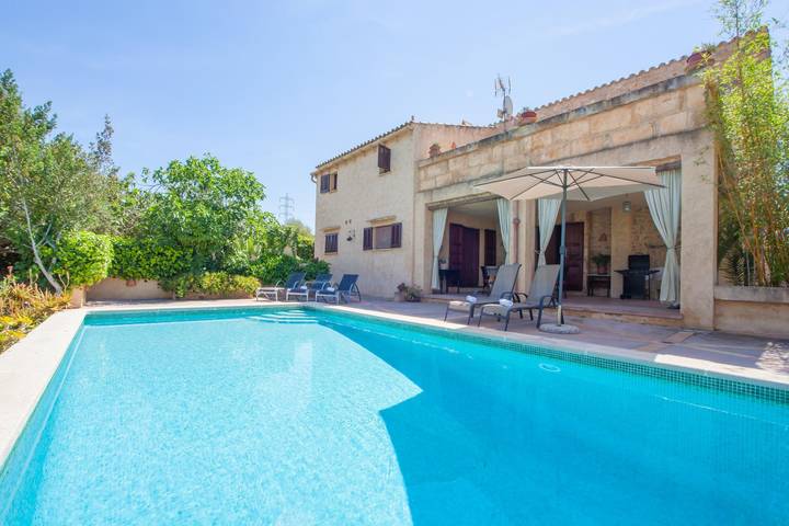 Son Gorrió - Villa con piscina privada en Sant Llorenç des Cardassar. Wifi Gratis in San Lorenzo de Cardessar, Mallorca Este