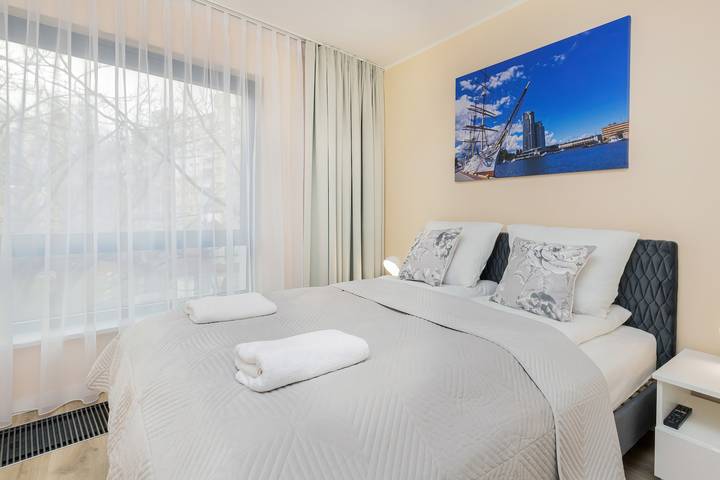 Appartement entier, Stylish Apartment in the Center | Balcony and Parking in Gdynia, Zatoka Gdańska