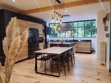 Gîte pour 4 personnes, avec jardin à Le Pin (Isère)