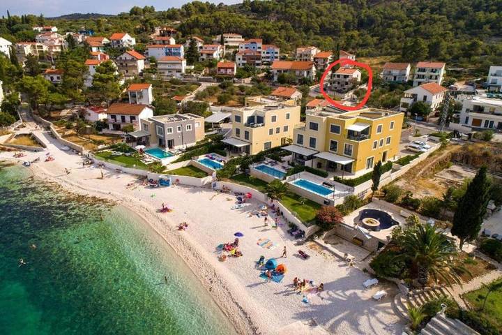 Willa dla 6 osób, z ogród i widok w Slatine