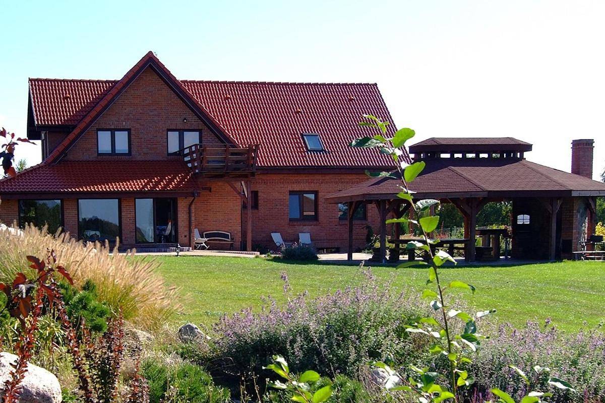 Villa with Garden View in Pasym, Mazury