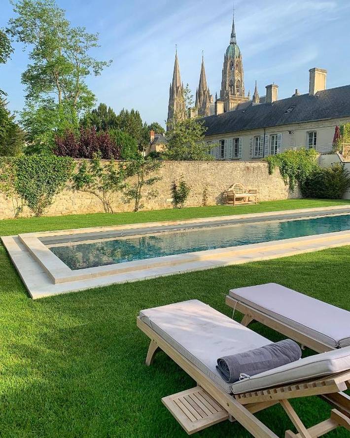 Maison d’hôte pour 3 personnes, avec Terrasse ainsi que Jardin et Piscine